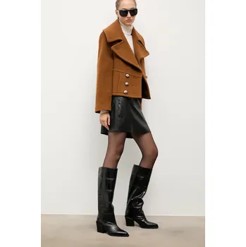 Dámské kozačky Kožené kozačky Answear.LAB LT2550.1601.2R.cd černá 99X, EUR 36