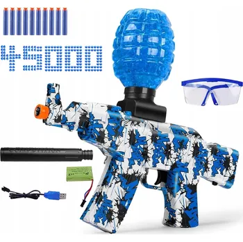 VELKÁ ELEKTRICKÁ GELOVÁ KULIČKOVÁ PISTOLE PUŠKA AUTOMATICKÁ SADA