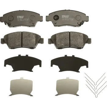 Brzdová destička TRW GDB3478 Sada brzdových destiček, kotoučové brzdy