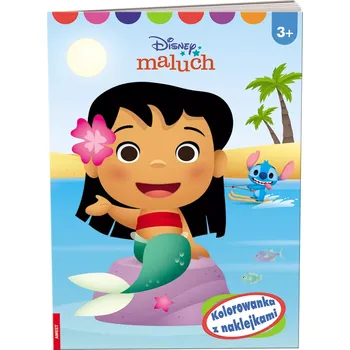 omalovánky Disney Maluch: omalovánky se samolepkami