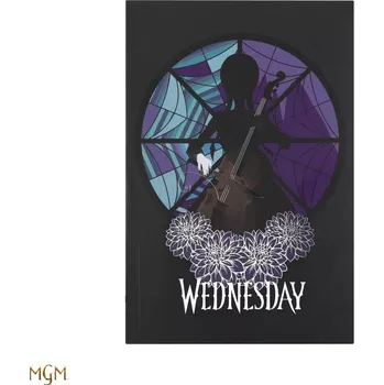 Zápisník Cinereplicas Zápisník Wednesday s violoncellem A5