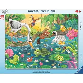 Puzzle Ravensburger puzzle letní radovánky u vody 30 dílků