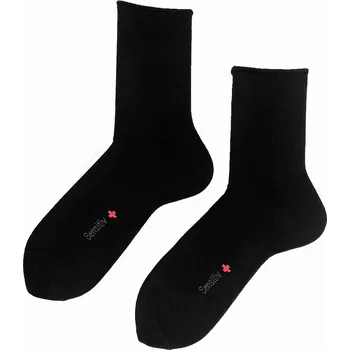 Pánská móda Matex Zdravotní / Každodenní ponožka / 333 Barva: Černá, Velikost: 41-42