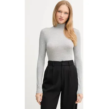 Pánské tričko Tričko s dlouhým rukávem Tommy Hilfiger WW0WW48268 šedá 09X, vel. S