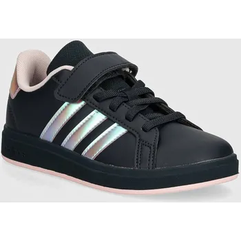 Chlapecké tenisky Dětské sneakers boty adidas GRAND COURT 2.0 EL C tmavomodrá barva, IE3850 59X, EUR 30
