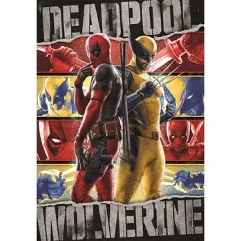 Puzzle CLEMENTONI COMPACT DEADPOOL+WOLVERINE 1000 dílků