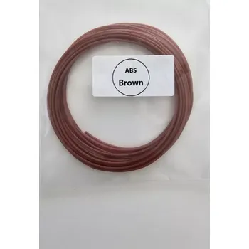 3D tisk Filament ABS hnědý 1,75 mm – vzorková délka 15 m