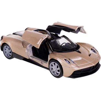 autíčko WELLY PAGANI HUAYRA ZLATÝ 1:34 KOVOVÝ NOVÝ MODEL