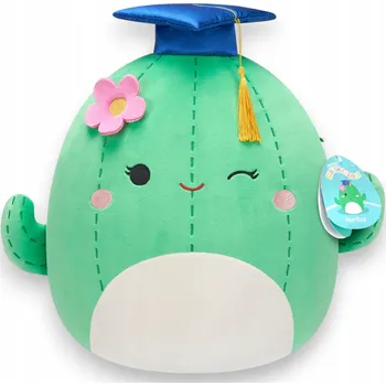 plyšák SQUISHMALLOWS PLYŠÁK ZELENÝ KAKTUS MARITZA GRADUATION 30 CM