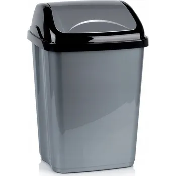 Odpadkový koš Odpadkový koš plastový výklopný do kanceláře, koupelny, kuchyně 26L