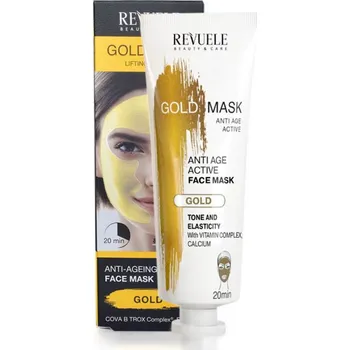 Pleťová maska Revuele Anti-Age Zlatá liftingová maska (80 ml)