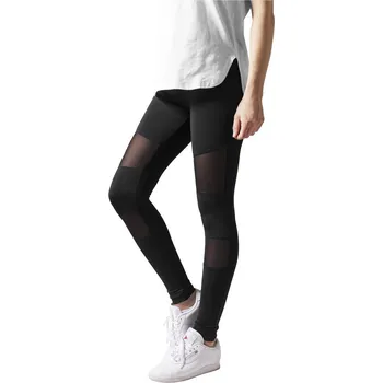 Dámské legíny Legíny Ladies Tech Mesh Leggings - black XL