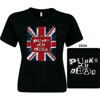 Dámské tričko Punk's Not Dead - dámské triko 2