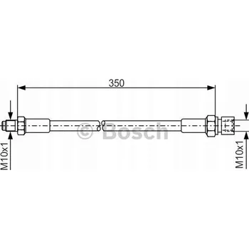 Brzdová hadice Bosch 1 987 476 324 Flexibilní brzdová hadice