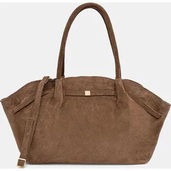 Kabelka Semišová kabelka Answear.LAB Ans01.hak hnědá 84X, vel. ONE SIZE