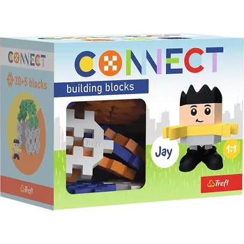 Dětské zboží Trefl Stavebnice Connect Pocket Boy: Jay