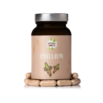 Přírodní produkt NaturalProtein Psyllium (kapsle) 120 cps