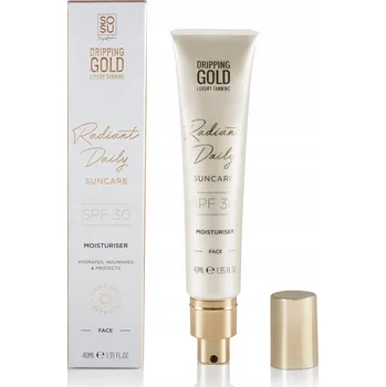 Přípravek na opalování Dripping Gold Luxury Tanning Daily Moisturiser hydratační krém na obličej S