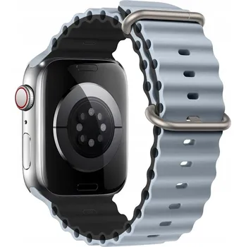 Řemínek na hodinky Šedý řemínek MiranaTech pro Apple