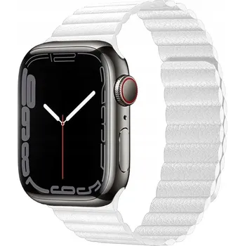 Příslušenství k chytrým hodinkám ŘEMÍNEK PRO HODINKY APPLE WATCH 1/2/3/4/5/6/7/8/9/SE 38/40/41mm BÍLÝ