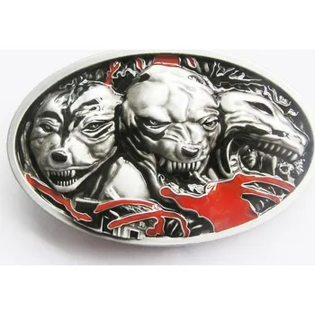 Moto oblečení Kopča opasku Staffordshire teriér - vzteklí psi