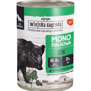 Krmivo pro psa Wiejska Zagroda mokré krmivo zvěřina 0,8 kg