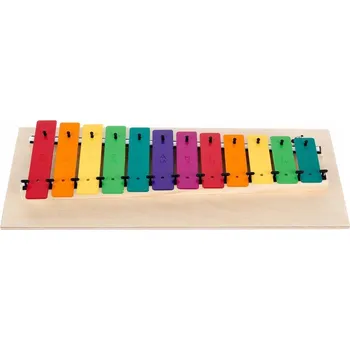 Perkuse Diatonický metalofon Goldon v barvách Boomwhackers, 12 tónů