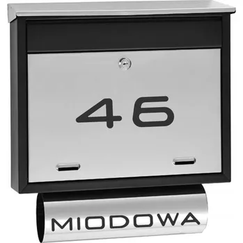 Poštovní schránka Poštovní schránka Mamto černá