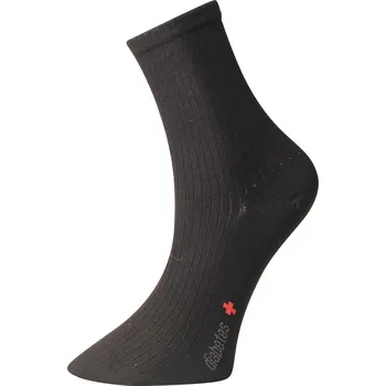 Pánské ponožky Matex Zdravotní / Každodenní ponožka / 389 Barva: Černá, Velikost: 38-39