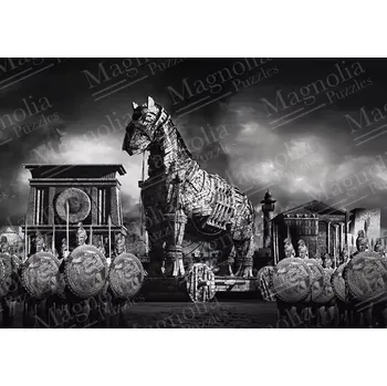 Puzzle Magnolia Pád Tróje 1000 dílků