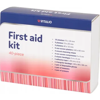 Lékárnička Lékárnička první pomoci First Aid – 40 dílů