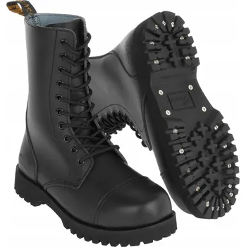 Pracovní obuv Boty s 10 dírkami, „Pure Trash”, Černé. vel. 46