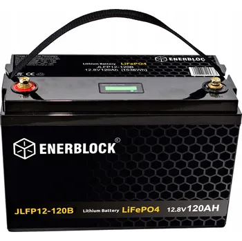 Trakční baterie LiFePO4 Energy 120 Ah lithiová Akumulátor Enerblock