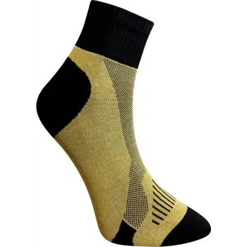 Pánské ponožky Matex AKTIV TREK S Barva: Žlutá, Velikost: 35-37