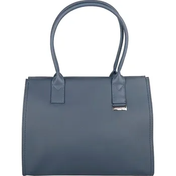 Kabelka Velká modrá kabelka na rameno David Jones CM7714 na formát A4