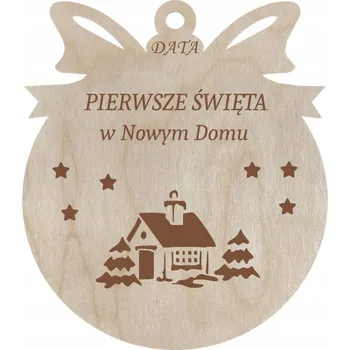 Vánoční dekorace VÁNOČNÍ KOULE S DATEM, DEKORACE VÁNOCE, PAMÁTKA PRO RODINU, DÁREK