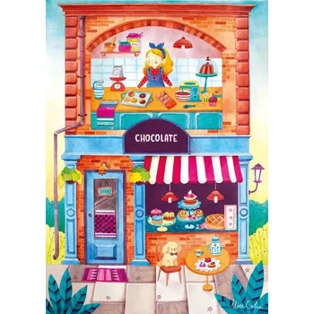 Puzzle Puzzle obchod s čokoládou 1000 dílků MAGNOLIA