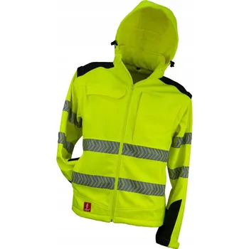 pracovní bunda PRACOVNÍ BUNDA 2v1 VESTA URGENT SOFTSHELL VÝSTRAŽNÁ HV ŽLUTÁ vel. 3XL