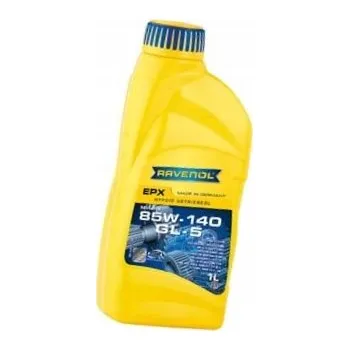 Převodový olej PŘEVODOVÝ OLEJ DO PŘEVODOVKY RAVENOL EPX SAE 85W-140 GL5 1L