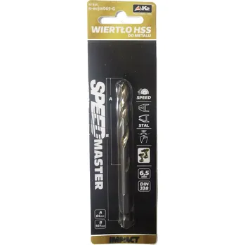 Vrták Vrták do kovu HSS SPEEDMASTER 6,5 mm 1/4"