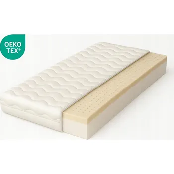 Matrace LATEXOVÁ Matrace 80X175 Zelená pěna H2 H3 175X80 ALOE VERA