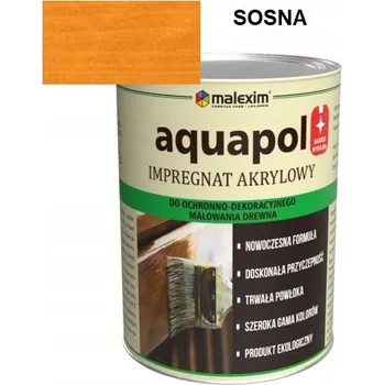 Vrták Impregnace a lazura AQUAPOL 0,7L, odstín Borovice
