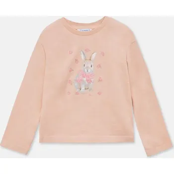 Triko s dlouhým rukávem Králíček růžové MINI Mayoral velikost: 122