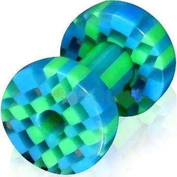 Piercing Plug do ucha tunel 22 (Piercing plastový)