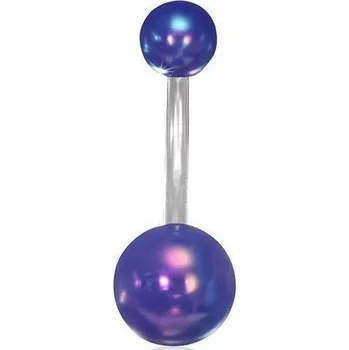 Piercing Piercing do pupíku banán 74 (Piercing chirurgická ocel)