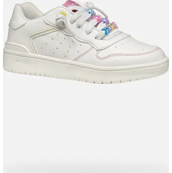 Dívčí tenisky Dívčí tenisky GEOX WASHIBA J45HXD00054C0406 BÍLÁ 31