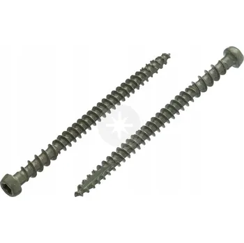 Vrut Terasové vruty HCP'coat 5x60 TORX hnědé, 200 ks