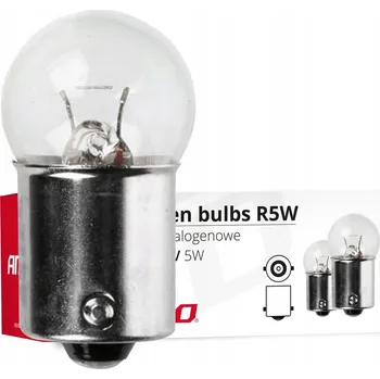 Povinná bezpečnostní výbava Autožárovky Amio R5W 5 W 01485 10 ks