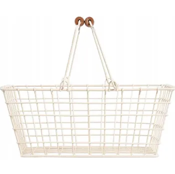 Obraz Univerzální kovový koš béžový