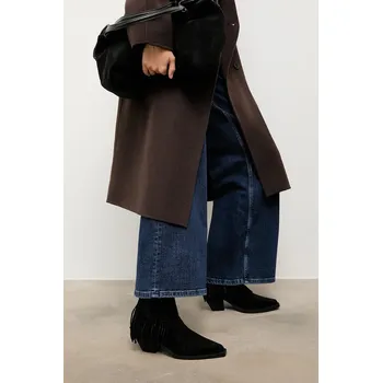 Jezdecká obuv Semišové kovbojské boty Answear.LAB 19535 černá 99X, EUR 37